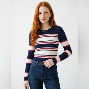 TROUVÉ, Light, Navy Sweater